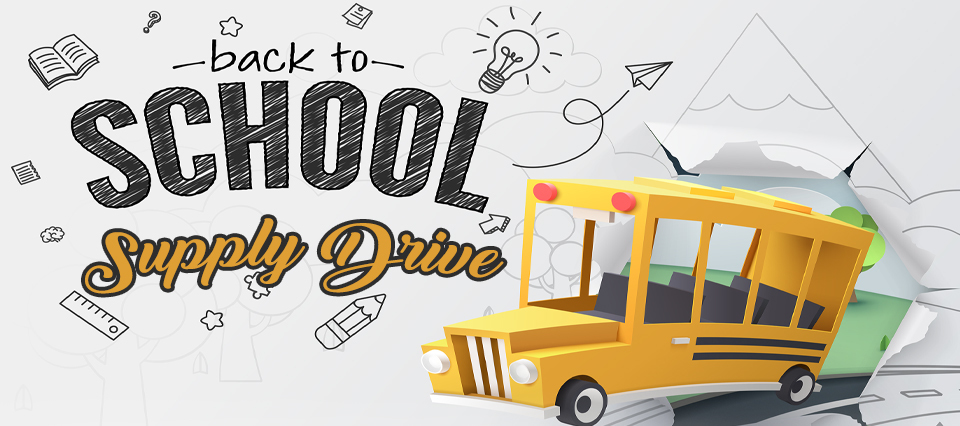 Make a Donation Back To School Supply Drive